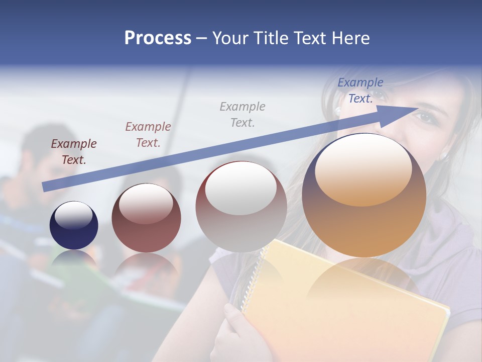 Attractive Person Team PowerPoint Template