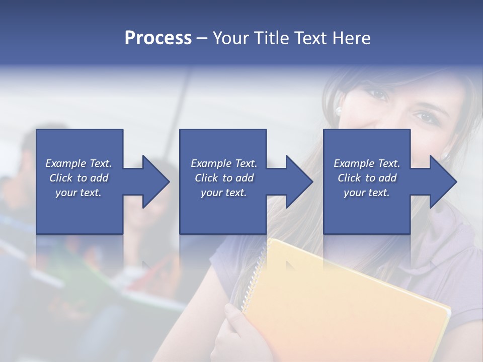 Attractive Person Team PowerPoint Template