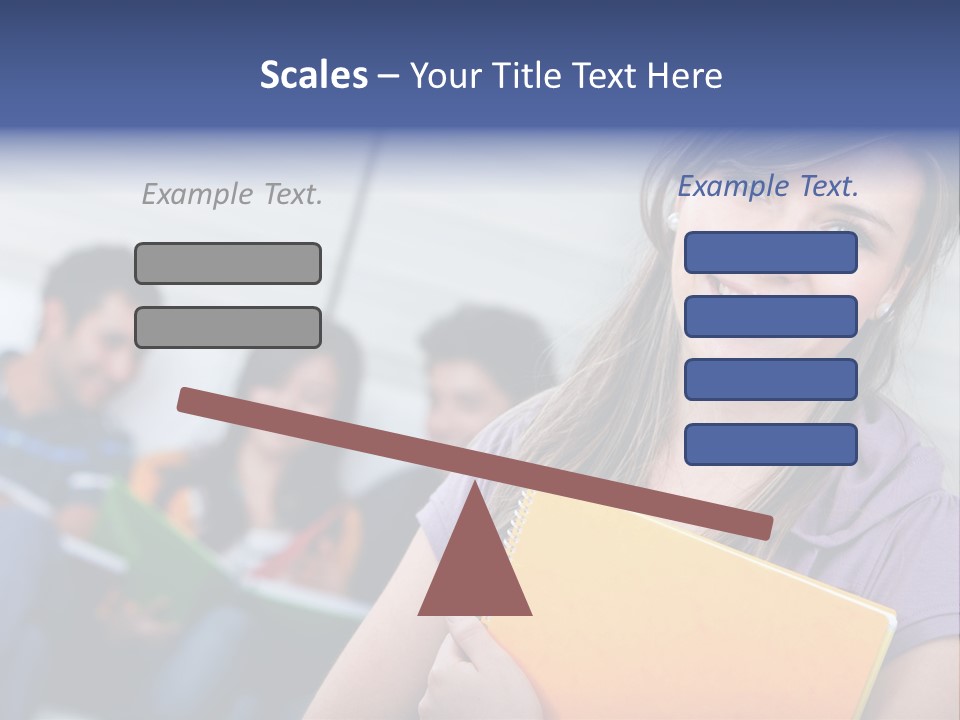 Attractive Person Team PowerPoint Template
