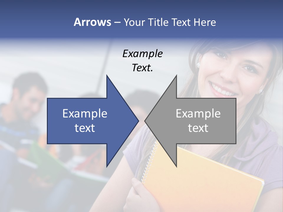 Attractive Person Team PowerPoint Template