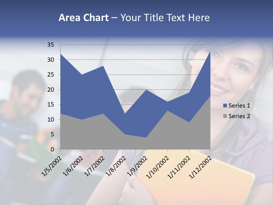 Attractive Person Team PowerPoint Template