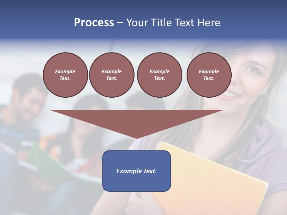 Attractive Person Team PowerPoint Template