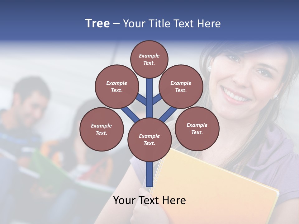 Attractive Person Team PowerPoint Template