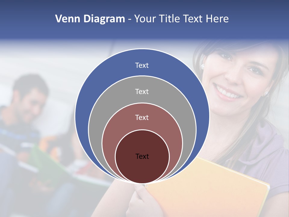 Attractive Person Team PowerPoint Template