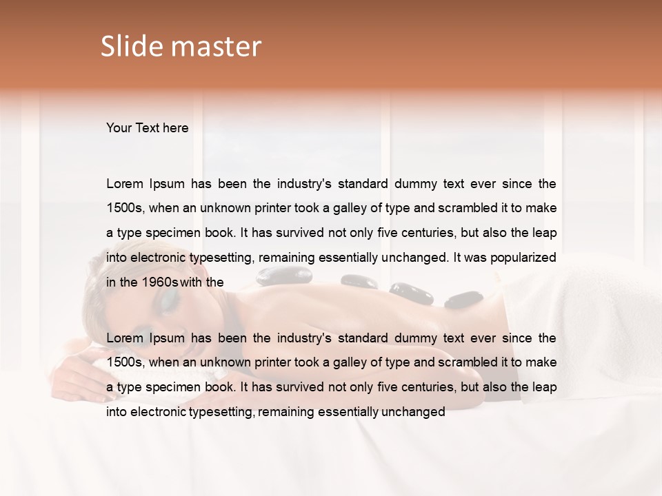 White One Aroma PowerPoint Template