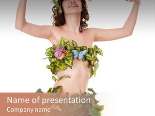 Human Elegance  PowerPoint Template