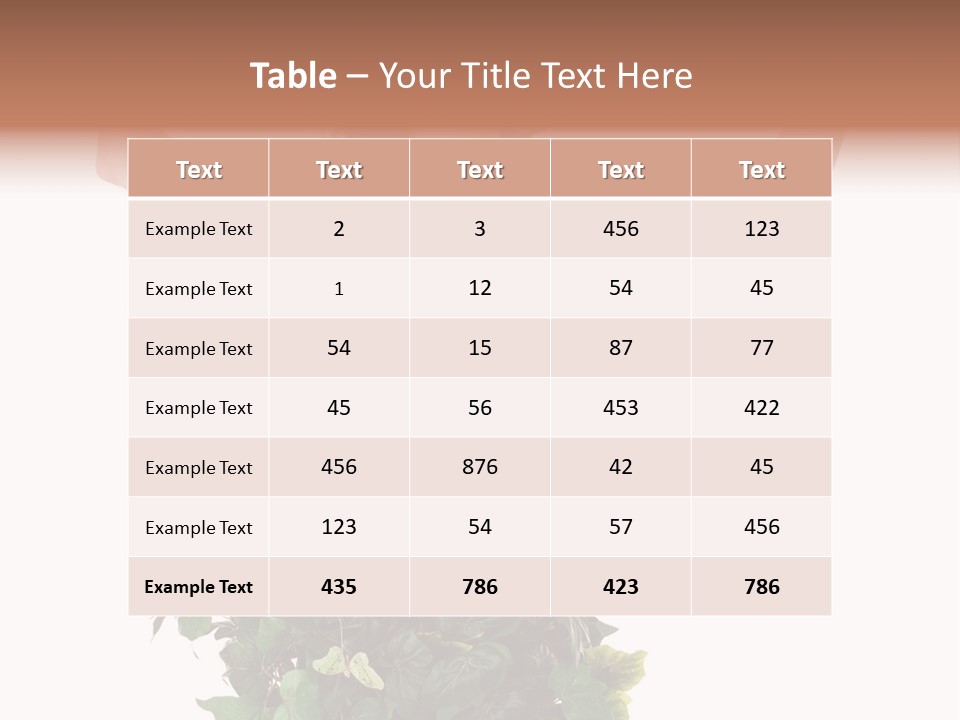 Human Elegance  PowerPoint Template