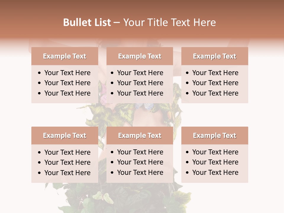 Human Elegance  PowerPoint Template