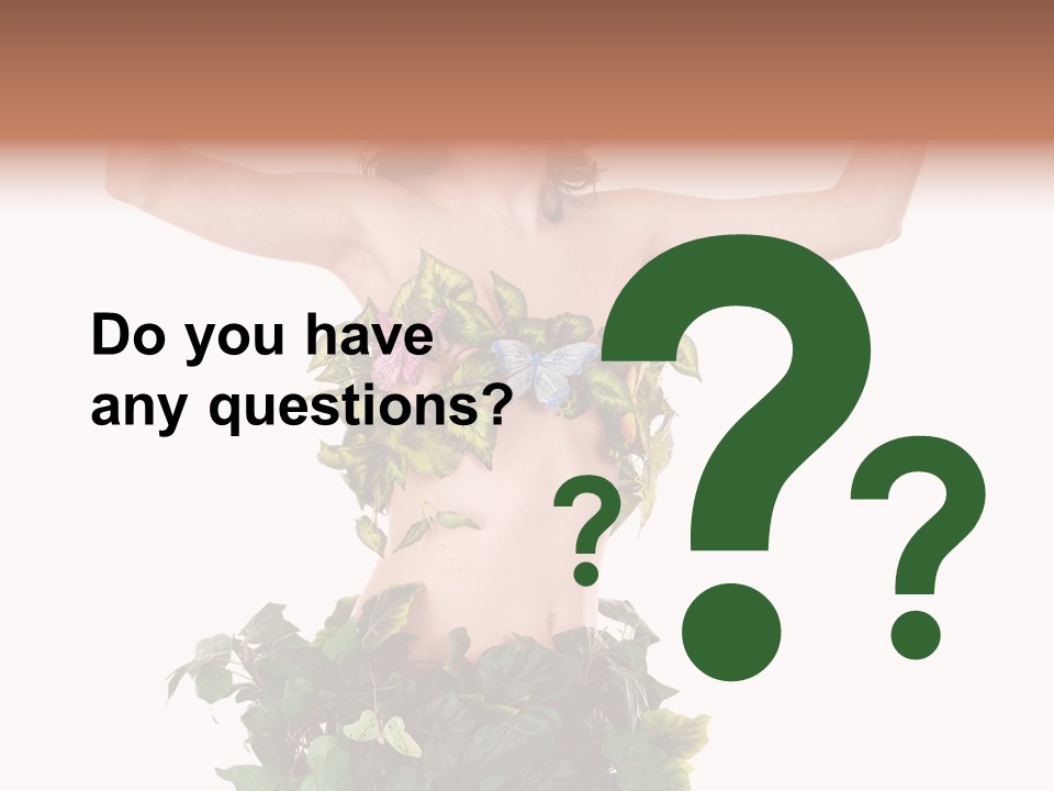 Human Elegance  PowerPoint Template