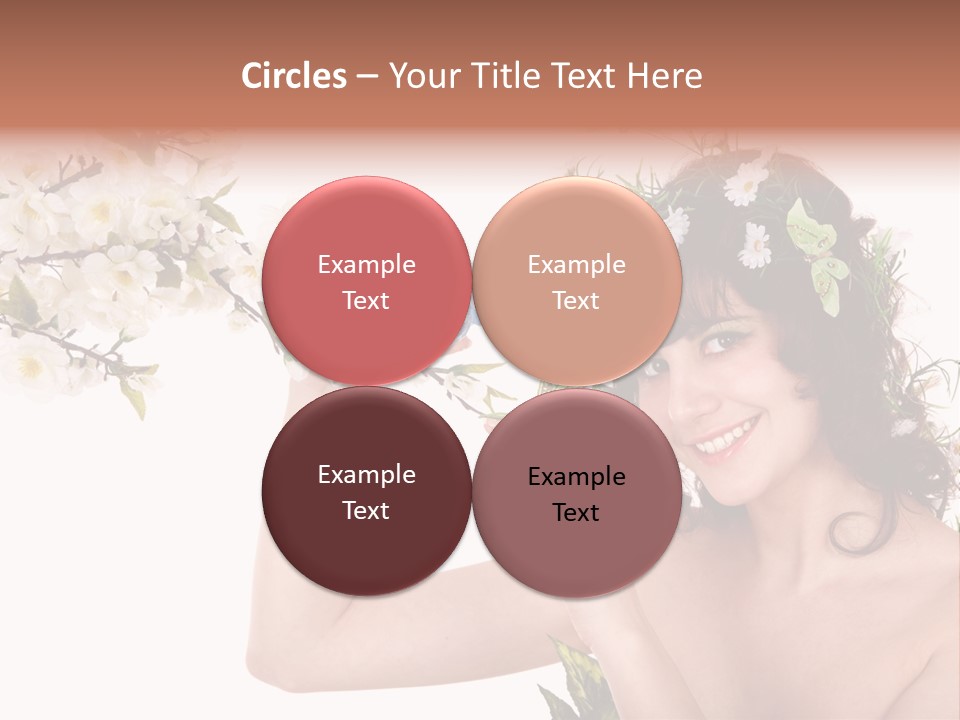 Fashion Smile Human PowerPoint Template