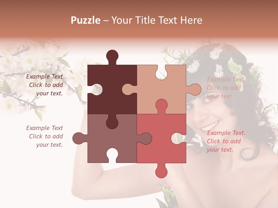 Fashion Smile Human PowerPoint Template