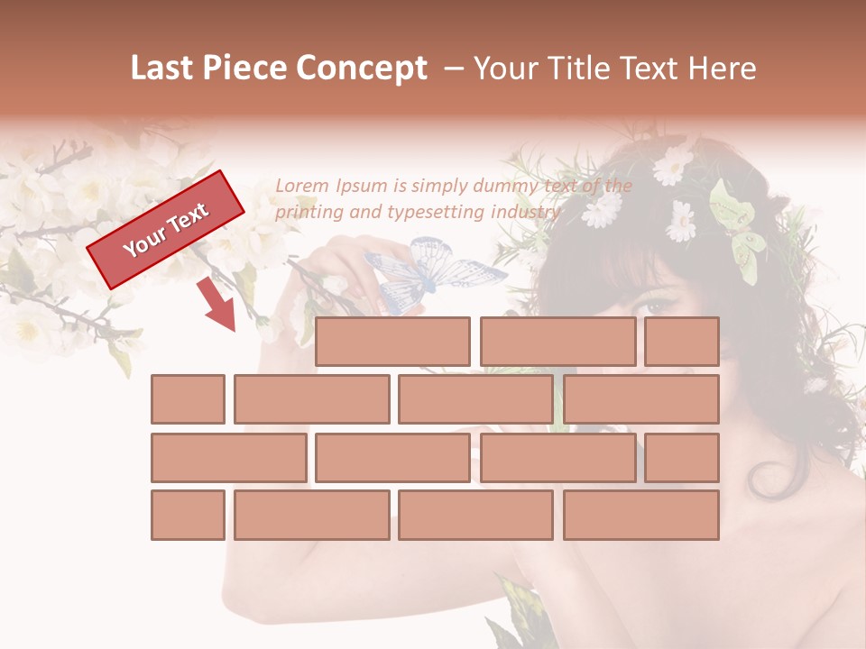 Fashion Smile Human PowerPoint Template