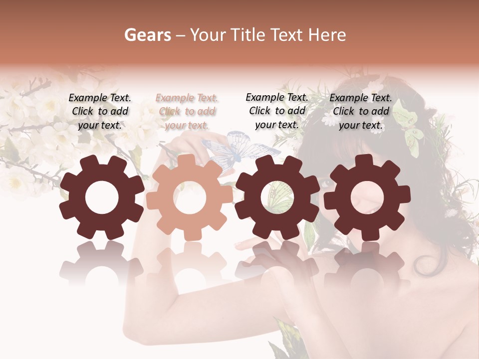 Fashion Smile Human PowerPoint Template