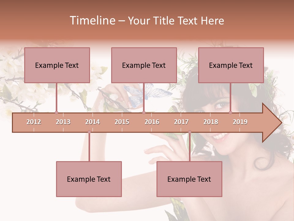 Fashion Smile Human PowerPoint Template