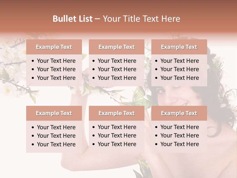 Fashion Smile Human PowerPoint Template