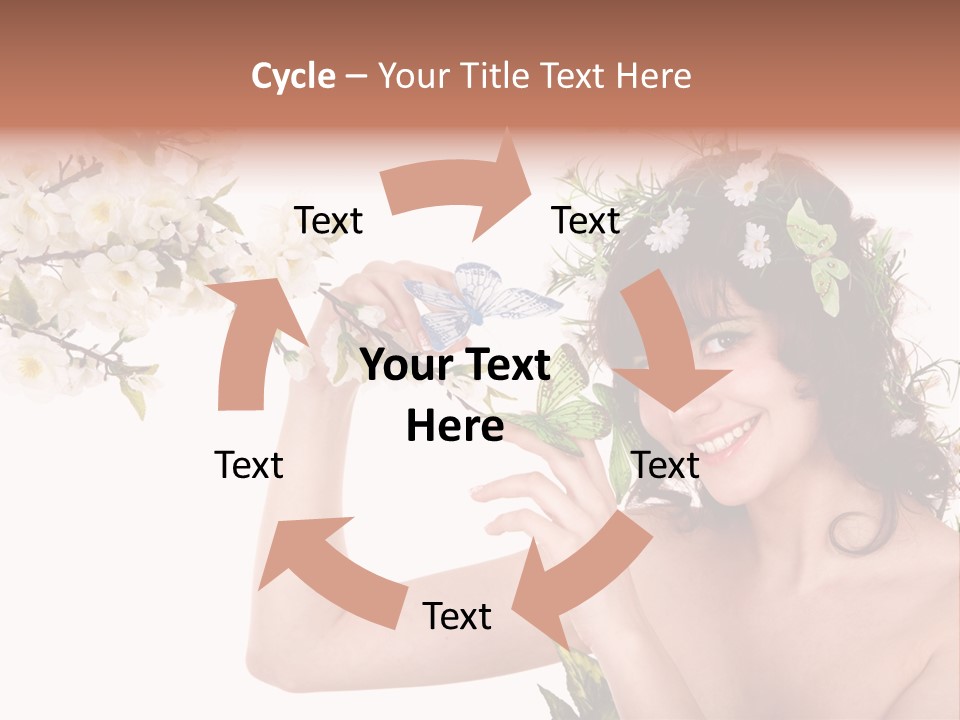 Fashion Smile Human PowerPoint Template