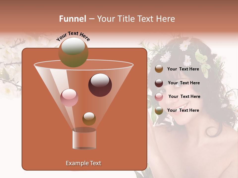 Fashion Smile Human PowerPoint Template