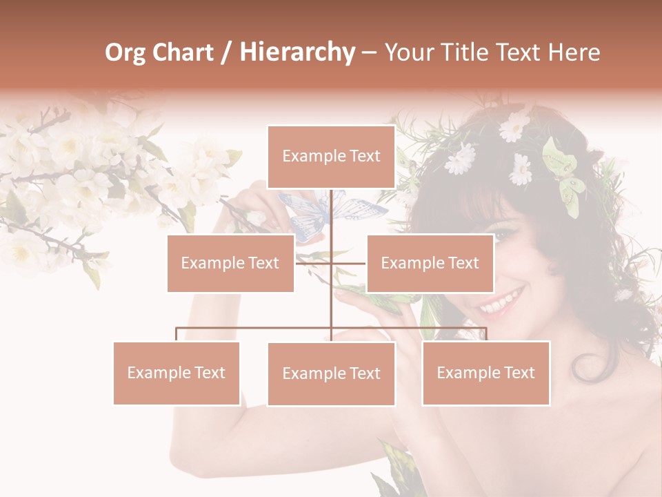 Fashion Smile Human PowerPoint Template