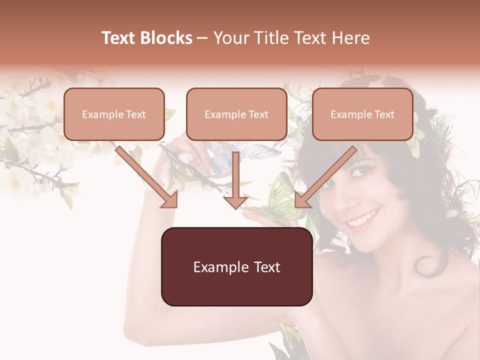 Fashion Smile Human PowerPoint Template