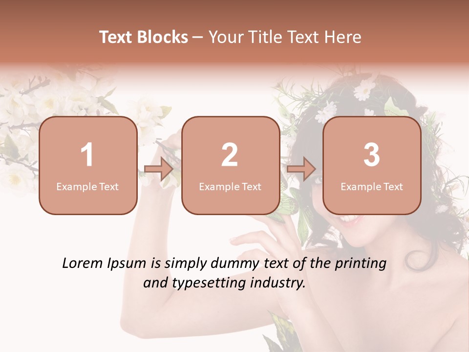 Fashion Smile Human PowerPoint Template