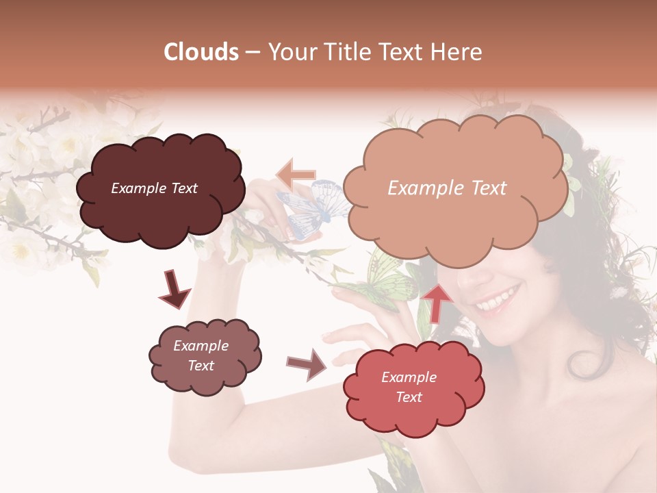 Fashion Smile Human PowerPoint Template