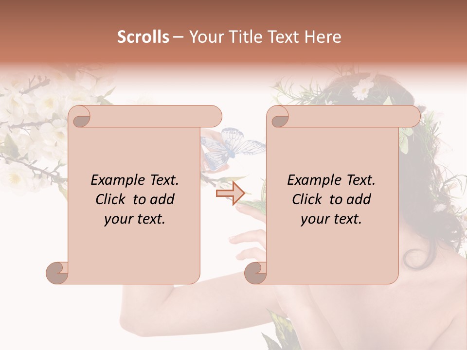 Fashion Smile Human PowerPoint Template