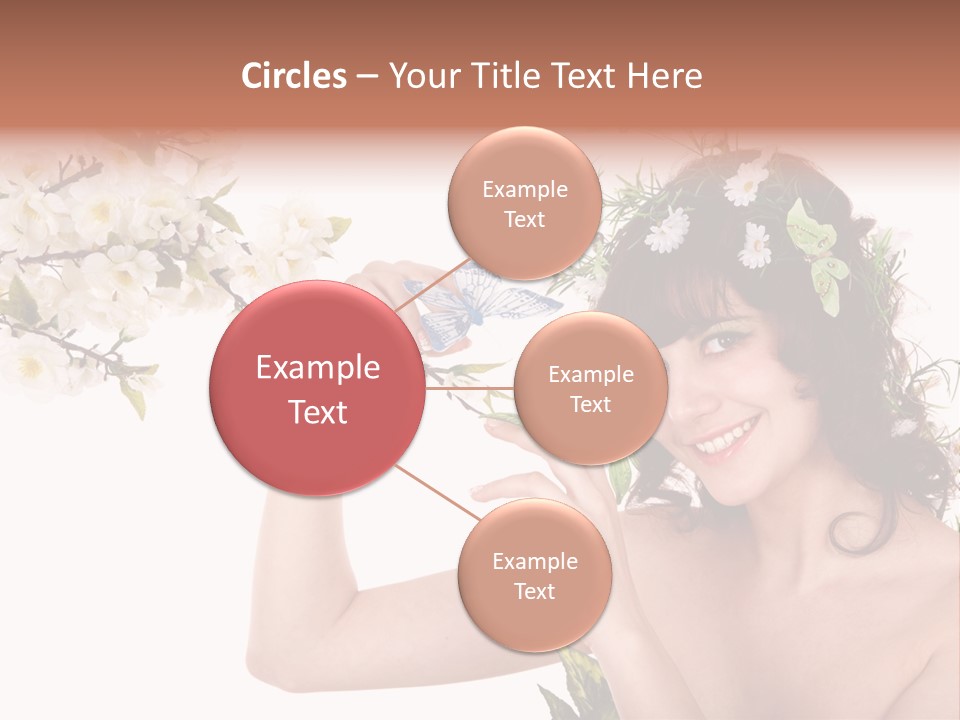 Fashion Smile Human PowerPoint Template