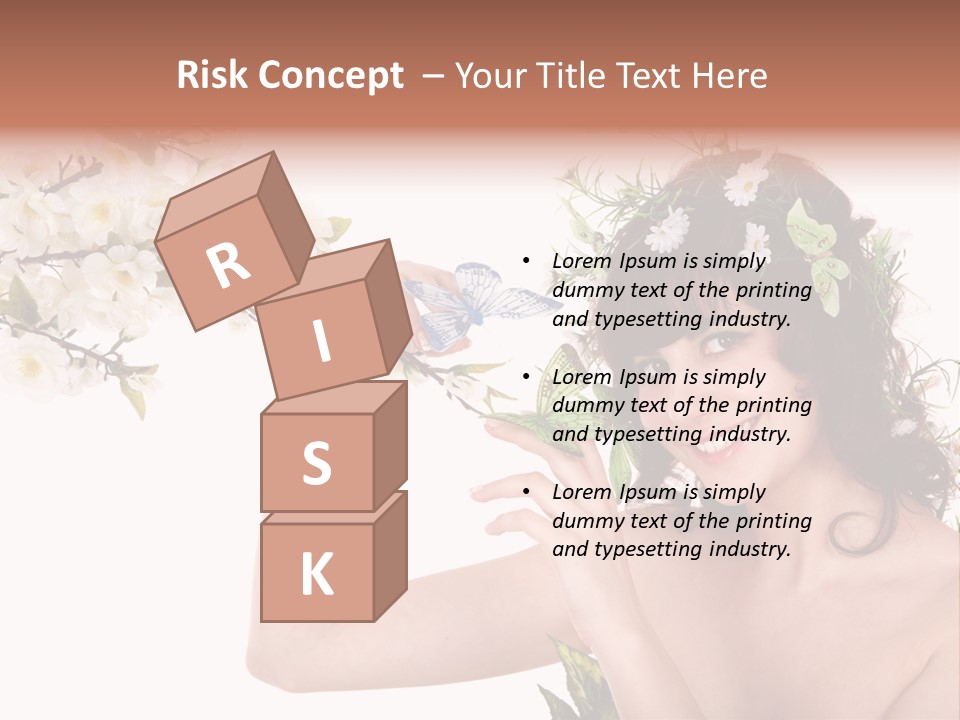 Fashion Smile Human PowerPoint Template