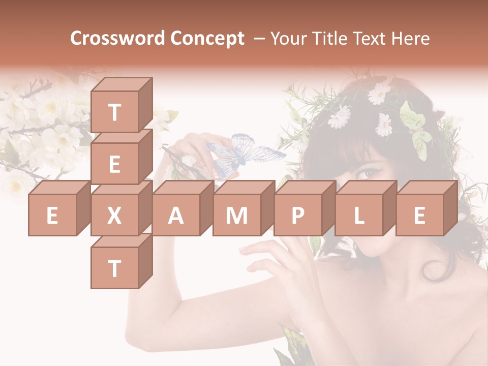 Fashion Smile Human PowerPoint Template