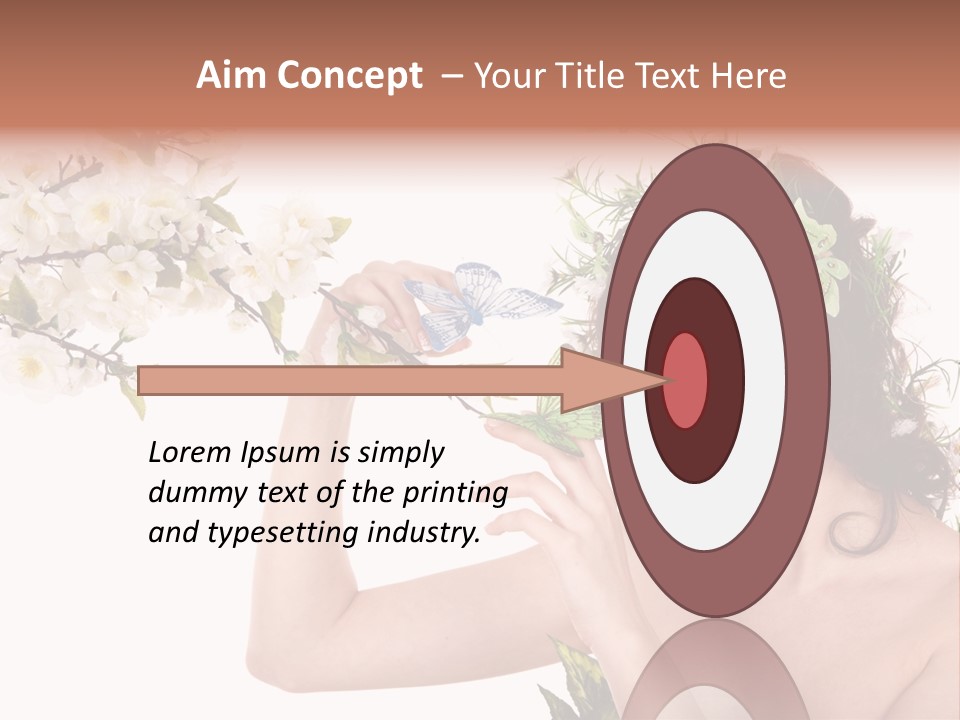 Fashion Smile Human PowerPoint Template