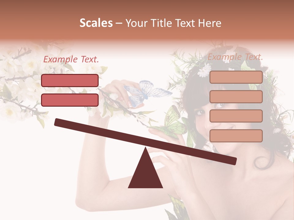 Fashion Smile Human PowerPoint Template