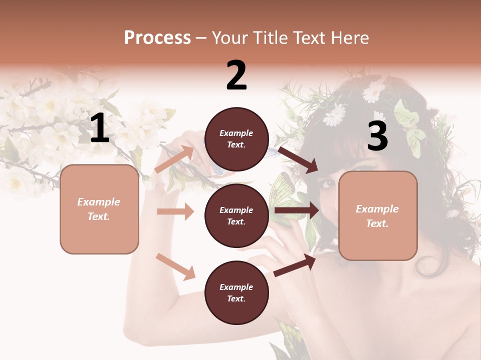 Fashion Smile Human PowerPoint Template