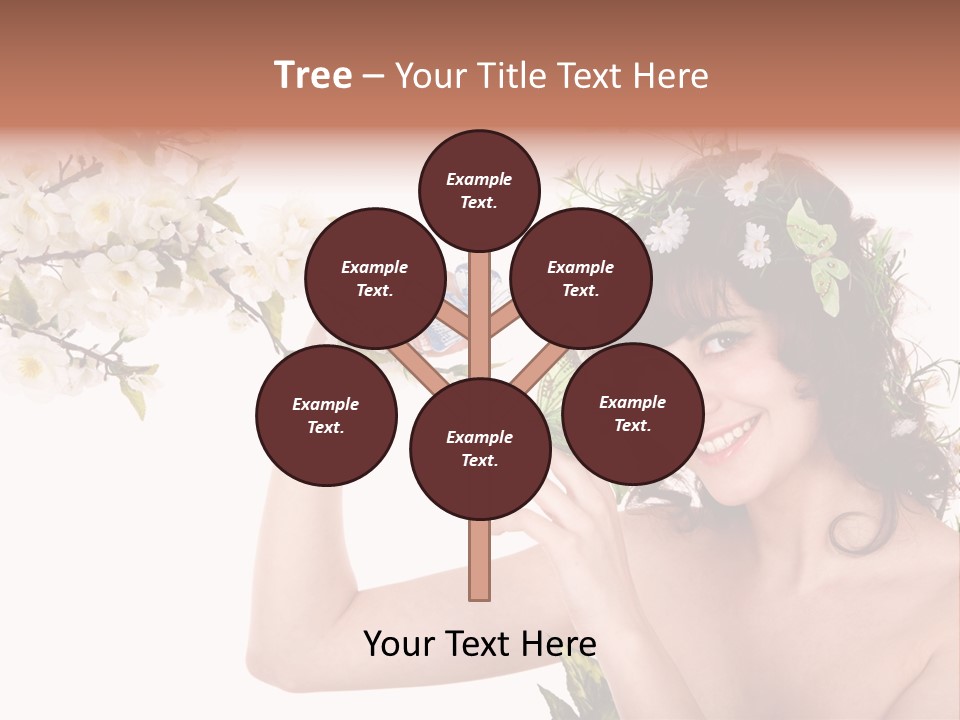 Fashion Smile Human PowerPoint Template