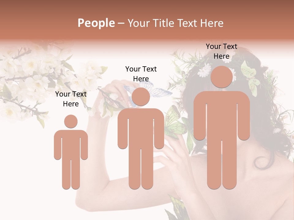 Fashion Smile Human PowerPoint Template