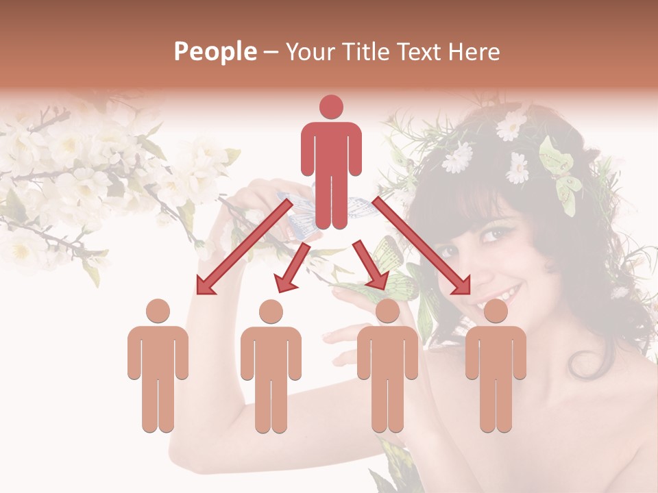 Fashion Smile Human PowerPoint Template