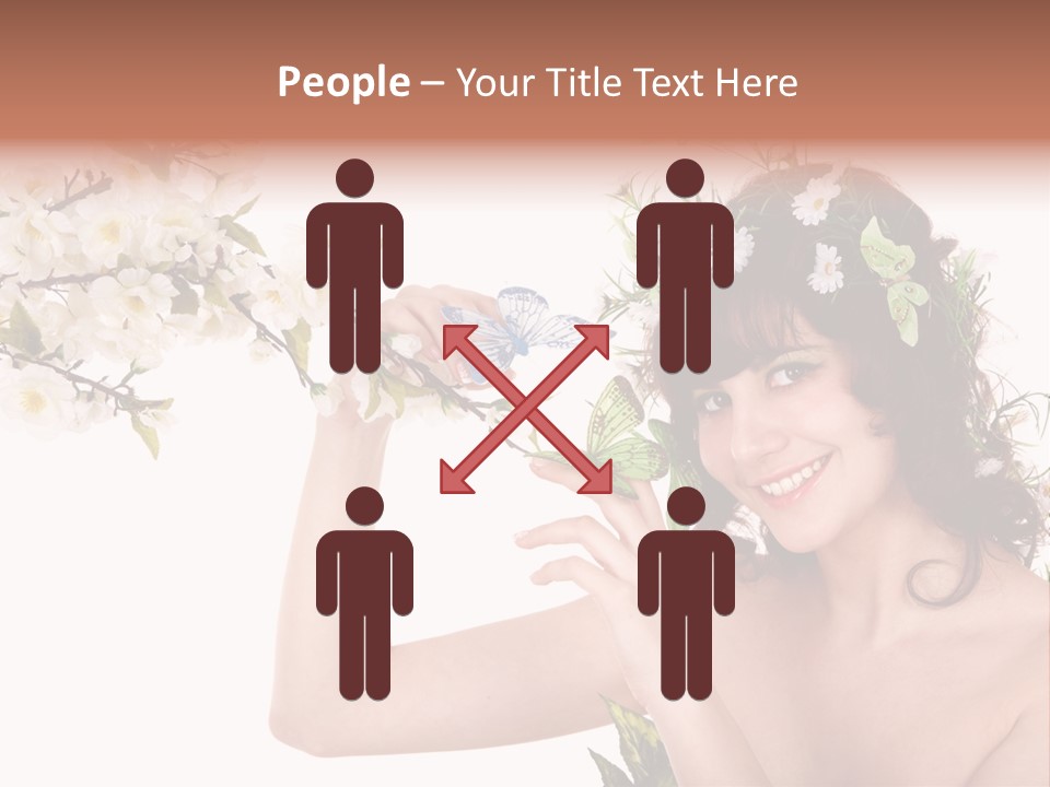 Fashion Smile Human PowerPoint Template