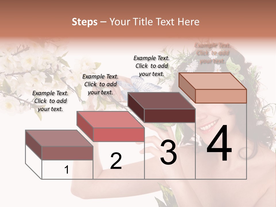 Fashion Smile Human PowerPoint Template