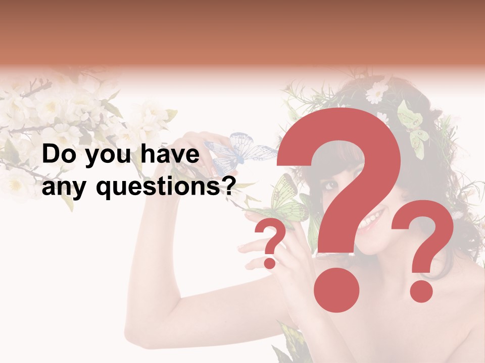 Fashion Smile Human PowerPoint Template