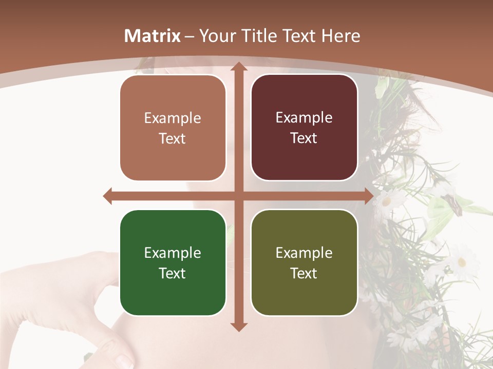 Sensuality Model Human PowerPoint Template