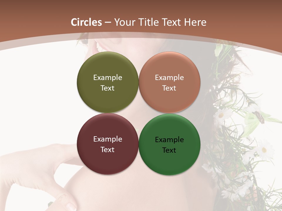 Sensuality Model Human PowerPoint Template