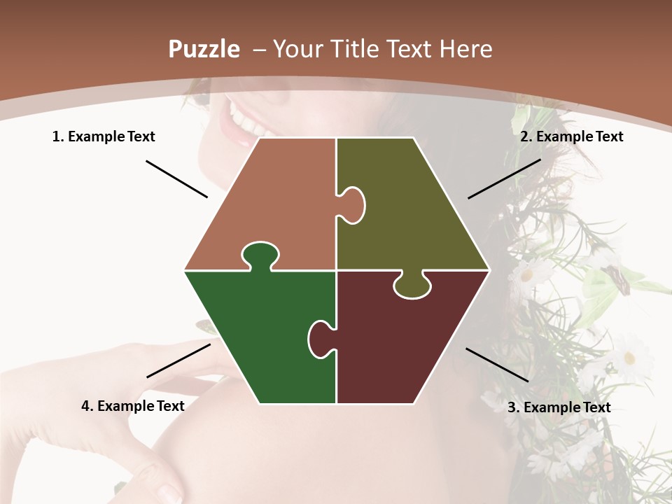 Sensuality Model Human PowerPoint Template