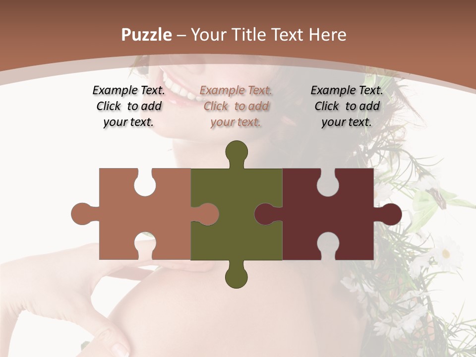 Sensuality Model Human PowerPoint Template