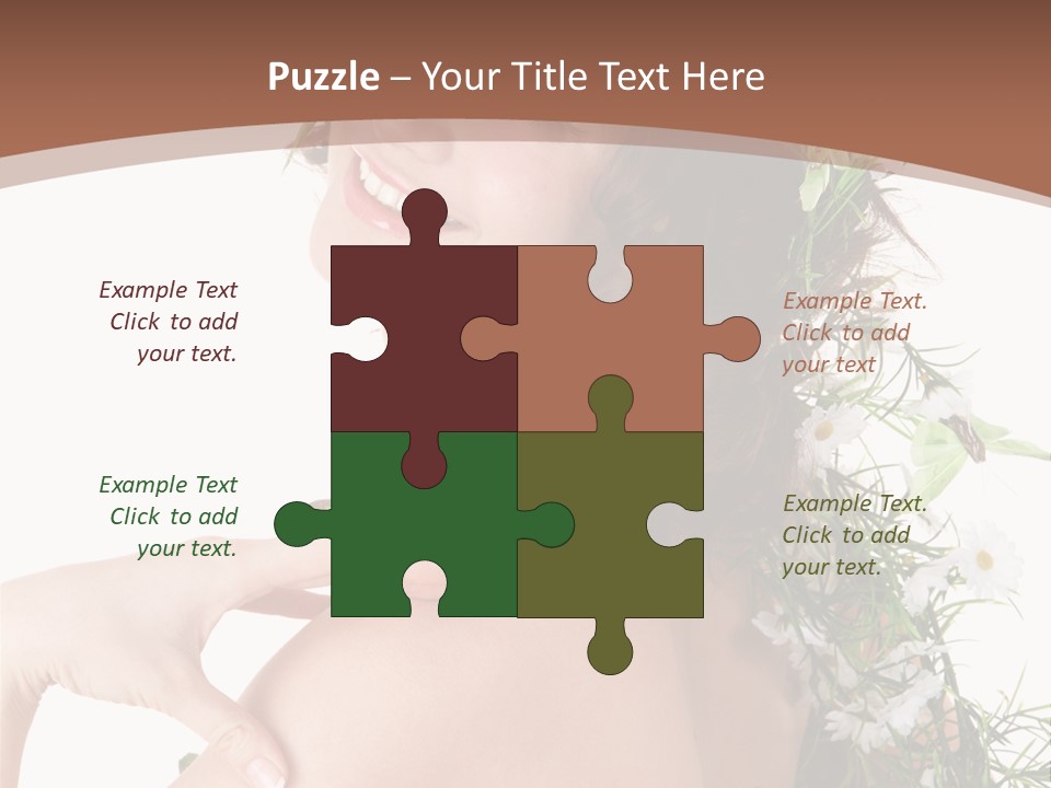 Sensuality Model Human PowerPoint Template