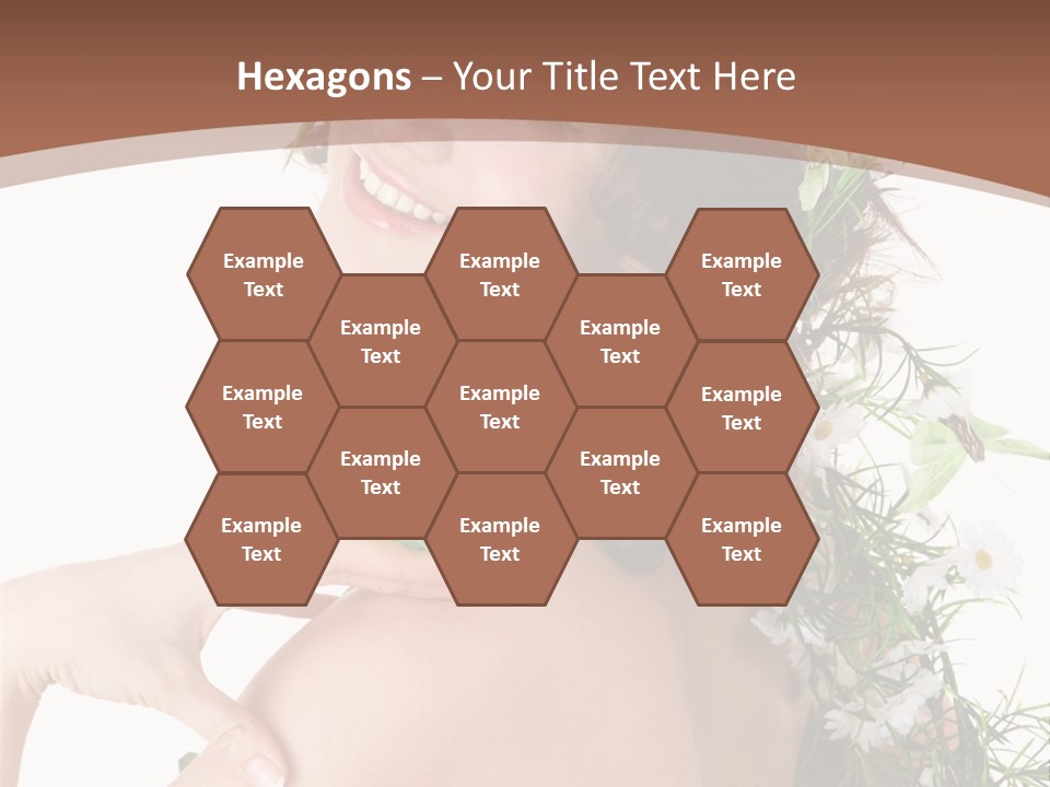 Sensuality Model Human PowerPoint Template