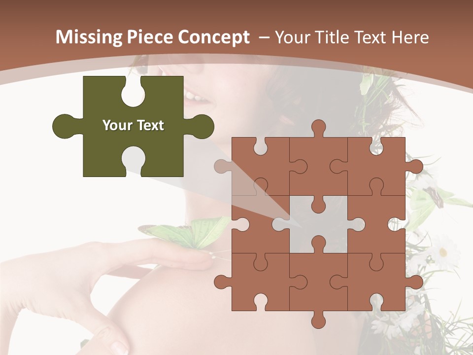 Sensuality Model Human PowerPoint Template