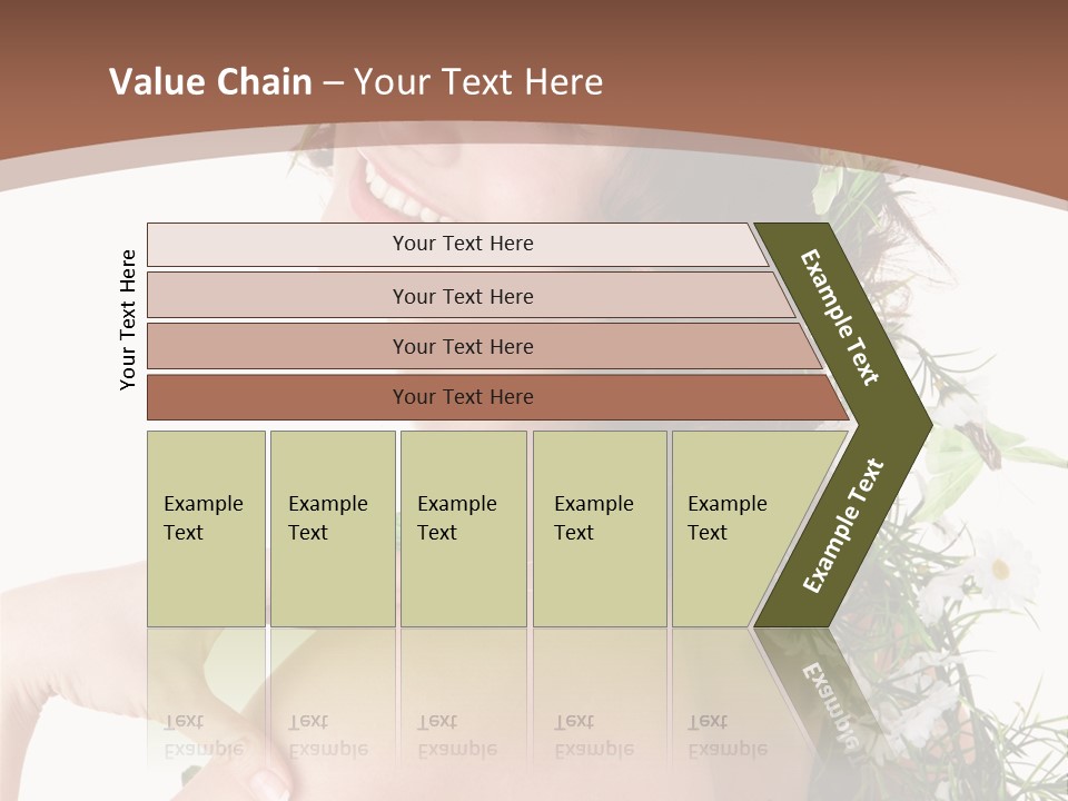 Sensuality Model Human PowerPoint Template