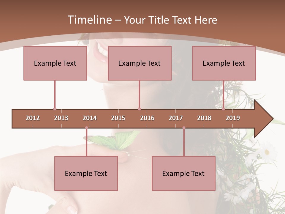 Sensuality Model Human PowerPoint Template