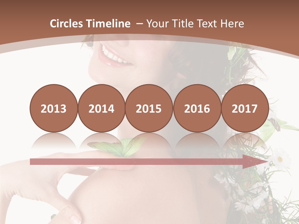 Sensuality Model Human PowerPoint Template