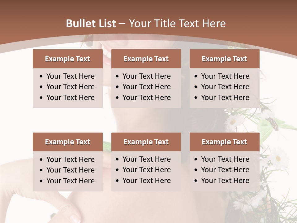 Sensuality Model Human PowerPoint Template