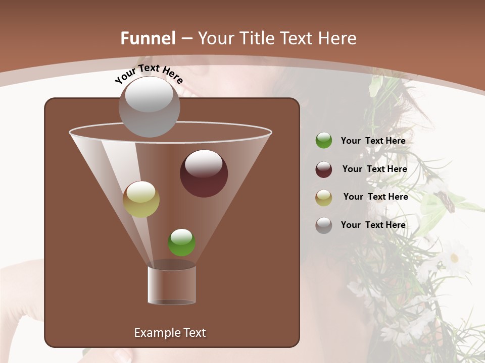 Sensuality Model Human PowerPoint Template
